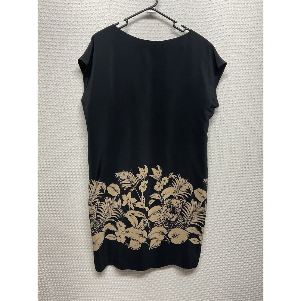 Teri Jon Rickie Freeman Silk Dress 12 (fits L) Cocktail Evening Wedding Guest